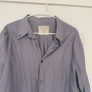 NEED TO SELL ASAP!! Blue/white button up.